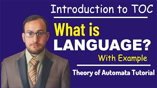 What is Language in TOC with Examples  Theory of Computation  What is Automata [upl. by Lrub379]