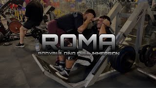 2 DAYS OF BODYBUILDING  ROMA [upl. by Windsor]