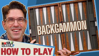 How To Play Backgammon Correctly  A Full Tutorial [upl. by Lucky]