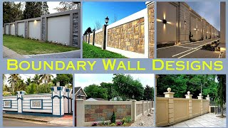 Latest Boundary Wall Designs 2024  Modern Compound Wall Ideas  Unique Fence Wall Design [upl. by Marlee]