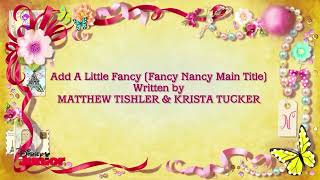 Creditos Fancy Nancy Clancy Disney Junior LA 1852023 [upl. by Atterg810]