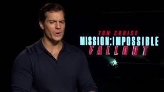 Henry Cavill is still getting used to calling Tom Cruise “Tom”… [upl. by Ahseiyn]