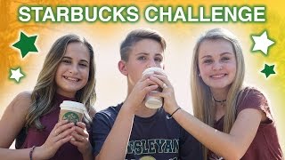 The Starbucks Challenge Fall Edition MattyBRaps vs Liv amp Ivey [upl. by Eskill]