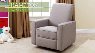 Abbyson  Hampton Swivel glider Recliner [upl. by Darsey]