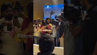 Hero nagachaitanya hugging saipallavi at thandel movie release date announcement pressmeet [upl. by Yalc158]