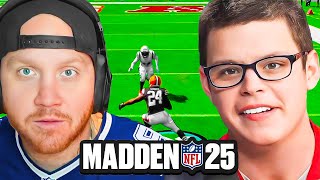 Sketch VS TimTheTatman 10000 Madden 25 WAGER [upl. by Anilegna]