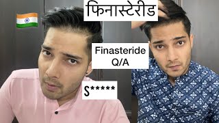 QA आपकेYour Finasteride Questions Finasteride results 13 months Side effectshindi  Hairfall [upl. by Hareehat663]