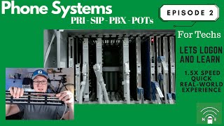 IT Technician Training Course EP2 Telecom PRI SIP PBX POTs lines [upl. by Jaal]