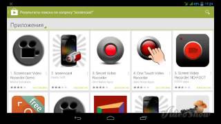 Как записывать экран планшетаAndroid   Через что лучше снимать Screencast Pro или SСR Pro [upl. by Alemap500]