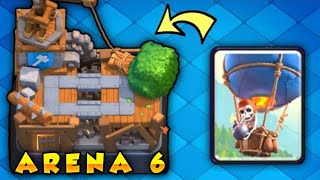 Best Arena 6 Balloon Deck In Clash Royale  Best Balloon Deck Clash Royale arena 6 2022 [upl. by Ybbob]