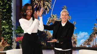 Michelle Obama on the Awkward Gift Exchange with the Trumps [upl. by Adnovay]