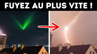 Si Vous Voyez ce Rayon Laser la Foudre Pourrait Frapper non Loin [upl. by Emixam]