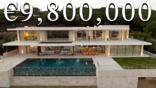 Inside A €9800000 Spanish ULTRA Modern MEGA MANSION with its own FORREST [upl. by Giacopo184]