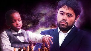 8YearOld Chess Prodigy vs Grandmaster [upl. by Pasahow]