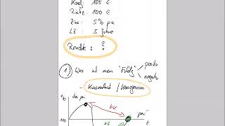 Renditeberechnung bei Anleihen [upl. by Ahcropal]