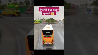 Hanif Bus Over speed ytshorts busgames bussimulator [upl. by Sinned861]