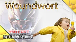 GBO2  Woundwort  The Rise of AI Pilot【バトオペ2】 [upl. by Akinas]