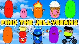 FIND the JellyBeans 💖New 10 Jellybeans 💖 ROBLOX 💖 All 300 Badges [upl. by Ellened272]