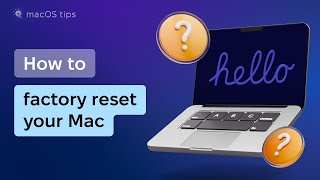 How to factory reset your Mac step by step [upl. by Eisso]