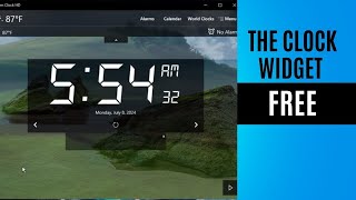 How to add a clock windows 10 or 11 for free [upl. by Clercq]