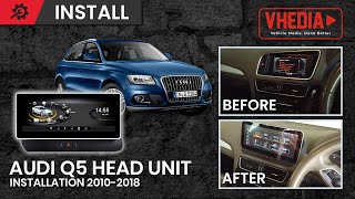 Audi Q5 Head Unit Installation 20092016 [upl. by Joellyn]