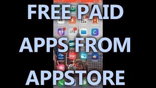 How to get Paid Apps from the App Store for FREE NO JAILBREAKCOMPUTER Working 2018 [upl. by Lief]