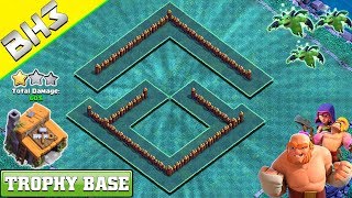 BEST Builder Hall 3 Base 2019  NEW CoC BH3 Defense Base  Clash of Clans [upl. by Namso]