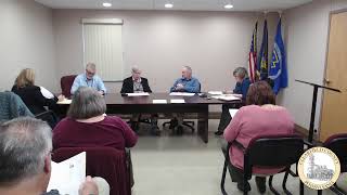 Clearfield County Commissioners Meeting 1232024 [upl. by Benjie]