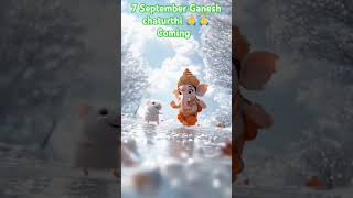 7 September Ganesh chaturthi celebration 🎊🎊🎊🎉🎉🎉🎈🎈💖💖❤️❤️sevenseptemberganeshchaturthicomingsoon [upl. by Buckley]