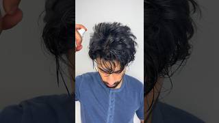 Pompadour Hairstyle Tutorial with ONLY Water [upl. by Hogg]