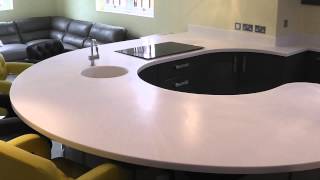 Corian Worktops Corian Countertops by Prestige Work Surfaces Corian for Kitchens [upl. by Sanburn]