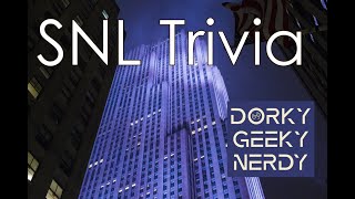 Saturday Night Live Trivia [upl. by Tressia589]