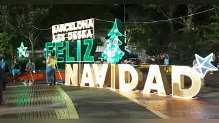 UNA NOCHE de Navidad EN BARCELONA Quindio 2024 [upl. by Placidia]