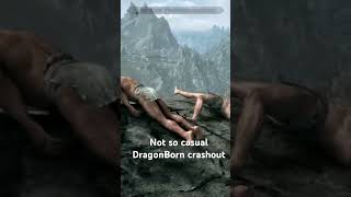 Dragonborn crashouts are my favorite thing skyrim gamingcommunity gaming shortsfeed [upl. by Fosdick]