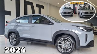 NOVO FIAT FASTBACK T200 2024 NOVA VERSÃƒO DE ENTRADA CONHEÃ‡A AS DIFERENÃ‡AS ENTRE O T200 E O AUDACE [upl. by Shute]