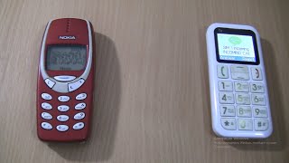 Fly Ezzy 5Nokia 3310 RED Double Incoming call [upl. by Oyam45]