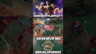 SKIN PAQUITO KHAS UNTUK MVP M5 quotFLAPTZYquotNEXT SEKYS  MLBBMYSGCreators MLBBPaquito shorts [upl. by Sandon]