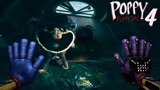 Poppy Playtime Chapter 4  BABA CHOPS First Meeting Nightmare Critters Gameplay 07 [upl. by Shea]