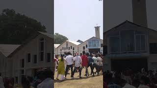 church shaadi  Chain Dance Kunkuri dance chaindance chaindancevideo sadichaindance [upl. by Redliw]