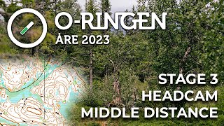 ORINGEN STAGE 3 ⎸ HEADCAM ORIENTEERING [upl. by Nylarat]