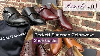 Beckett Simonon Shoe Colours Guide How To Choose The Right Shoe Colours For Your Outfit [upl. by Aztin]