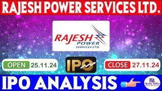 RAJESH POWER SERVICES LTD COMPANY REVIEW BY BUSINESS REMEDIES [upl. by Enitsahc]