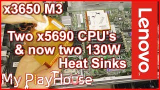 Xeon X5690  130W TDP it Need a Copper CPU Heat Sink  798 [upl. by Jerrie50]