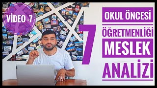 OKUL ÖNCESİ BÖLÜMÜ ATAMA amp MAAŞ amp MEZUN SAYISI MESLEK ANALİZİ 7 [upl. by Alyacim]