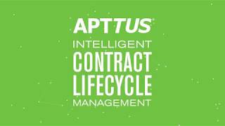 Apttus  Contract Lifecycle Management for Pharma [upl. by Llirrem]