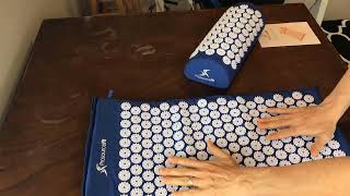 Prosourcefit Acupressure Mat And Pillow Set Reviews [upl. by Edurtreg182]