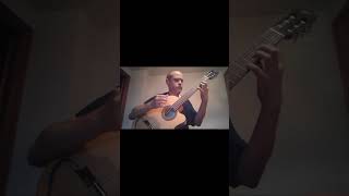 Part 3 Prelude BWV 999 Classical Guitar with Pickup [upl. by Myca]