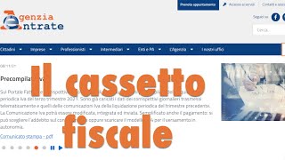 Il cassetto fiscale [upl. by Lynnea]