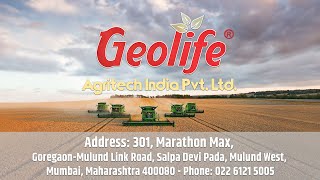 GEOLIFE AGRITECH INDIA PVT LTD  VIGOUR TABSIL SUGAR CANE  MUMBAI [upl. by Lizette]