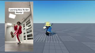 Roblox Live Animation Creator  Sturdy Dance [upl. by Nunci209]